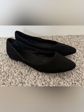 H&M Black Women's Pointed Ballet Flats